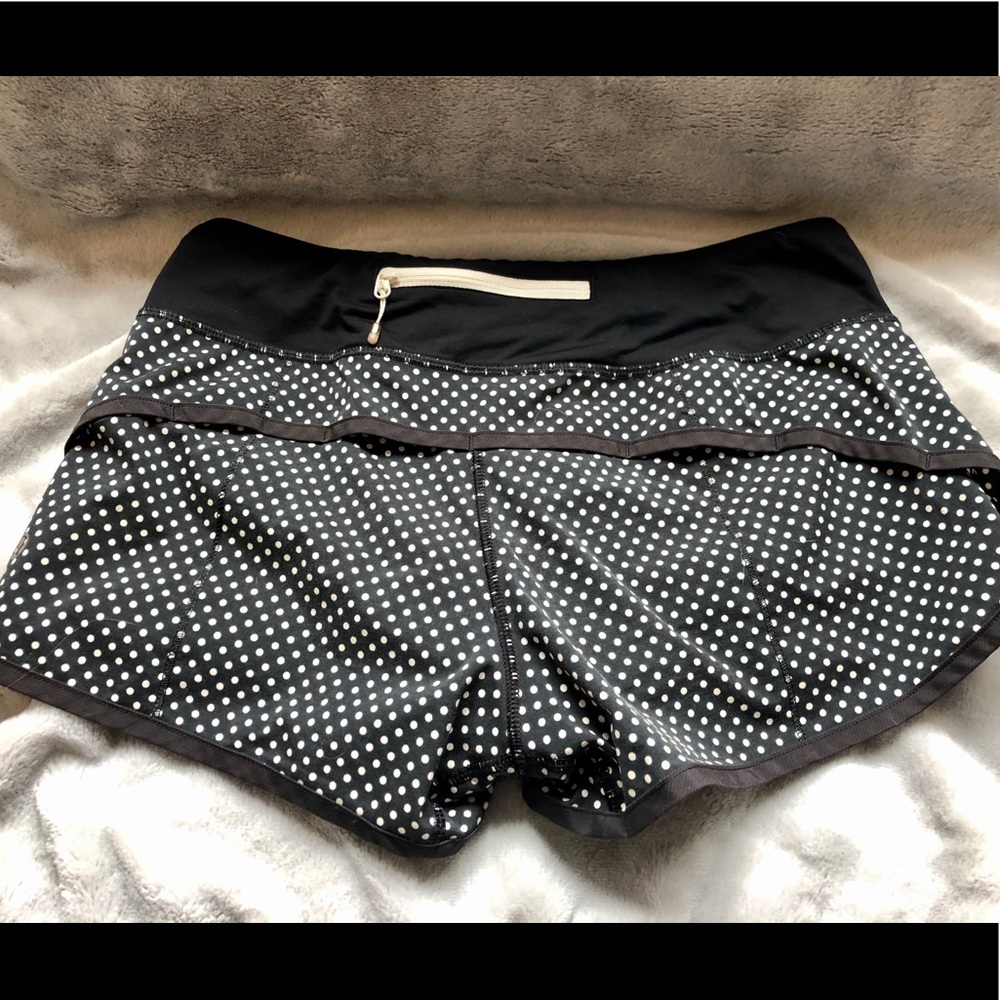 Lululemon Polka Dot Speed Short